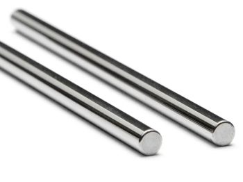 HPI 86074 - SHAFT 4 X 46MM (SILVER/2PCS)